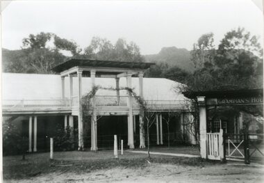 Photograph, “Grampians House” -- Guest House in Halls Gap