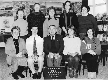 Photograph, Stawell West Primary School Number 4934 Staff -- Named 1986