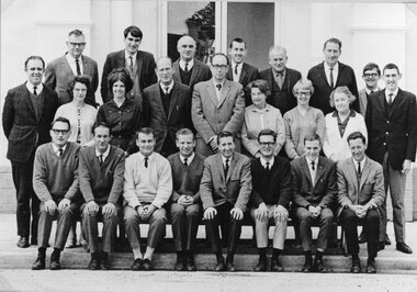 Photograph, Stawell Technical School Named Staff c1968