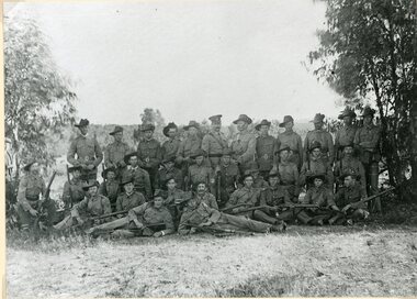 Photograph, Ranger Company Militia Soldiers 1910-1914