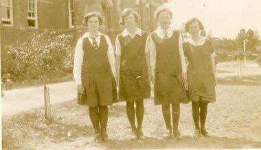 Photograph, Stawell High School Prefects -- Named 1928