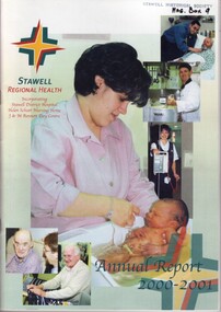 Book, Stawell Hospital, Stawell Hospital Annual Reports 1860 to 1978 (not inclusive)