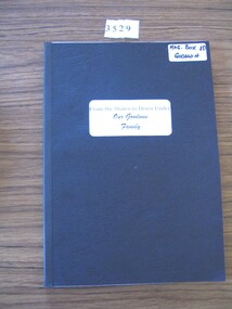 Book, Marguerite Andrews, From the States to Down-under - Our Goodwin Family, 1999