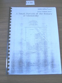 Book, Children of Grades 3-6, A Small Portion of the History of Glenorchy, 1993
