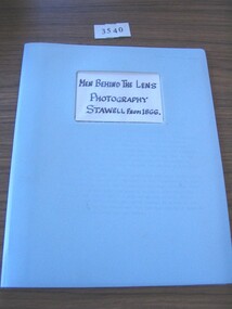 Book, B. & J. Attrill, Men Behind the Lens Photography Stawell from 1866, 1985