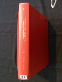 Book, Ronald Embry, Metamorphosis of a Gold town: Stawell 1900-1940 - A Study in Local History, 1998