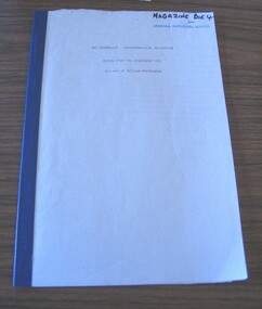 Book, D.R. Viles, The Australian - Huntingdonshire Connection Papers from the Wheatsheaf Inn - Letters of William Darrington, 1988