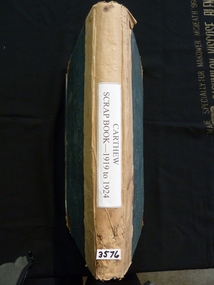Book, B. E. Carthew, Carthew – Scrap Book 1919 to 1924, 1924