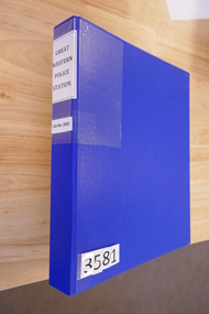 Book, Dorothy Brumby, Great Western Police Station