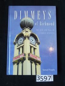 Book, Samuel Furphy, Dimmeys of Richmond, 2007