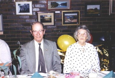 Photograph, Mr Bill Kinsella & Mrs Carmel Kinsella nee Unknown --3 Photos -- Coloured