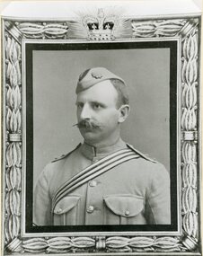 Photograph, Surgeon Captain Hopkins in Uniform 1900 -- Studio Portrait