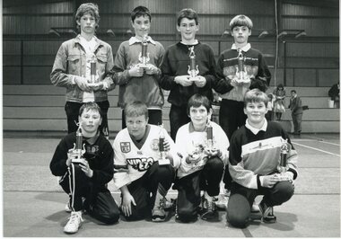 Photograph, Senior Boys Premiers at Indoor Cricket 1991
