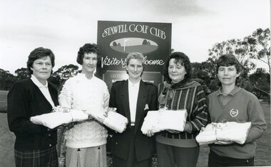 Photograph, Stawell Golf Club 4 Ball Stableford Winners 1991