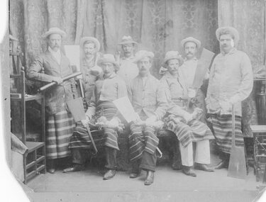 Photograph, Group in Concert Costumes