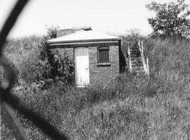 Photograph, Valve House for the Stawell Water Supply on Big Hill 1877