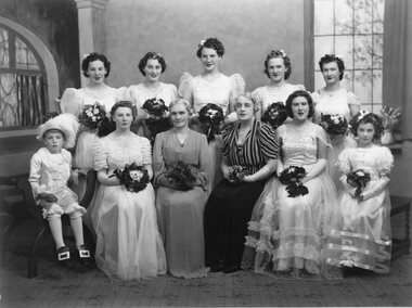Photograph, Debutante Group c1930’s -- Studio Portrait