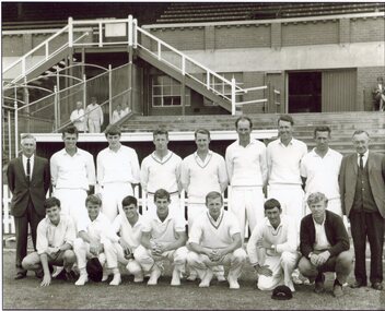 Photograph, Grampians Cricket Team 1968 -- Named