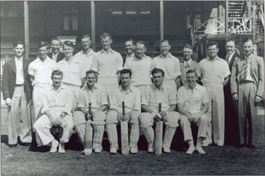 Photograph, Grampians Cricket Team -- Named