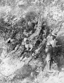 Photograph, Three persons in the Grampians