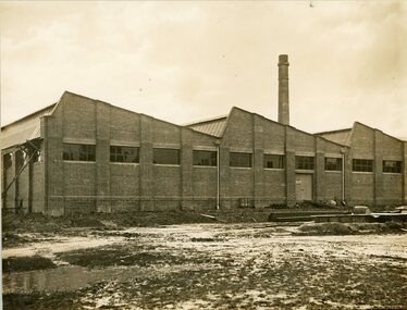 Photograph, North Western Woollen Mills -- Building Exterior