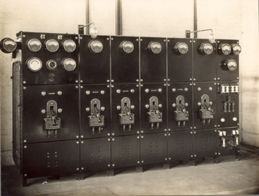 Photograph, North Western Woollen Mills -- Power Switch Board