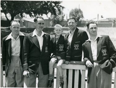 Photograph, North Western Woollen Mills -- Named Bandsmen 1953