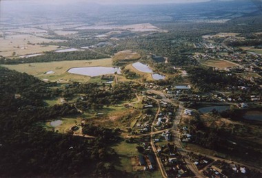 Photograph, Stawell Water Supply -- Aerial View -- Coloured
