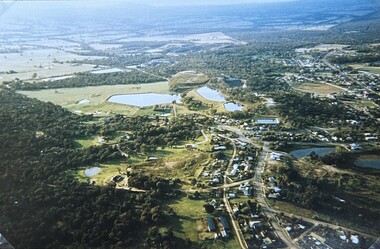 Photograph, Stawell Water Supply -- Aerial View -- Coloured