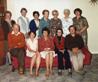 Photograph, Stawell High School Reunion Committee -- Named -- Coloured