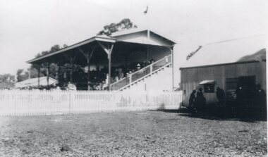 Photograph, Race Course Grandstand in Navarre