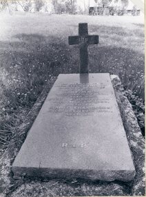 Photograph, Trouette Grave in the Great Western Cemetery -- 2 Photos