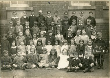 Photograph, Stawell State School Number 502  - Grade 1 C. Unknown Year c1930’s