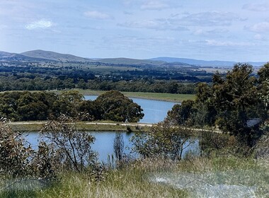 Photograph, Water Supply Basins from Big Hill