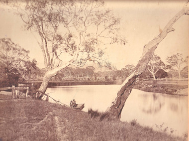 Photograph, Scene near Lake Lonsdale probably at Rosehill Station 1872