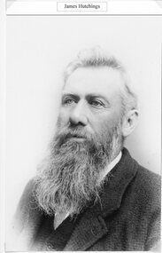 Photograph, Mr James Hutchings  -- Studio Portrait