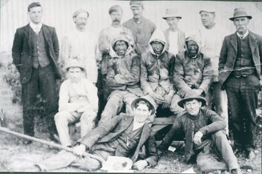 Photograph, Group of Miners