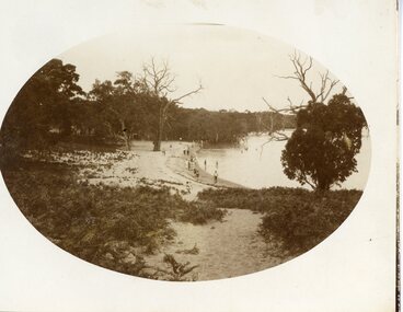 Photograph, Lake Lonsdale Sand Bar c1935