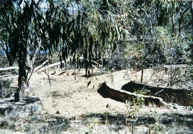 Photograph, Chilean Mill and Wheel -- Colour