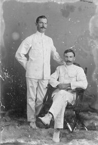 Photograph, Mr Donald Gordon Akins standing in uniform in WA 1908