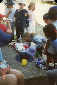 Photograph, Stawell Girl Guides Activities at Bastin Park --- Opposite Lake Fyans