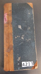 Archive, The Oriental & North Cross Reef Gold Reef Mining Co. Wages Payments 1888-1896.  No 1 Day Book, 1888 - 1896