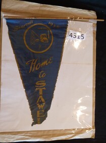 Flag - Stawell 1935, "Home to Stawell" Pennant, 1935