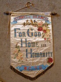 Banner, et al, Womens Christian Temperance Union Banner, c1930's