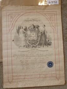Memorabilia - Realia, 1886