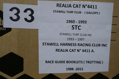 Memorabilia - Realia, 1960-1996
