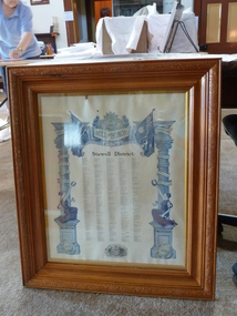 Memorabilia - Realia, Roll of Honour – Stawell District/ Aust Commonwealth Military Forces, 1919