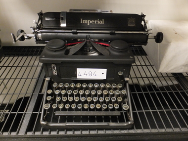 Memorabilia - Realia, Imperial Model 58 Typewriter from Stawell Woollen Mill, 1920's