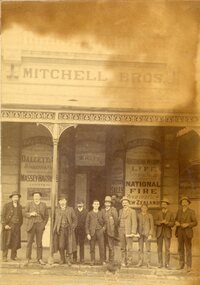 Photograph, Mitchell Brothers' shop in Main Street Stawell
