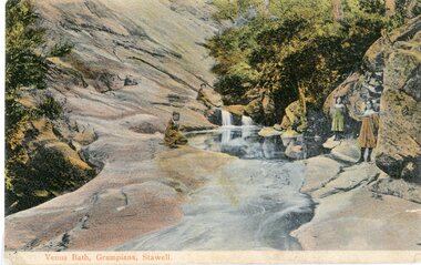 Photograph, Venus Bath, Flagstaff Black Range & Sister Rocks -- Postcards -- 3 Photos